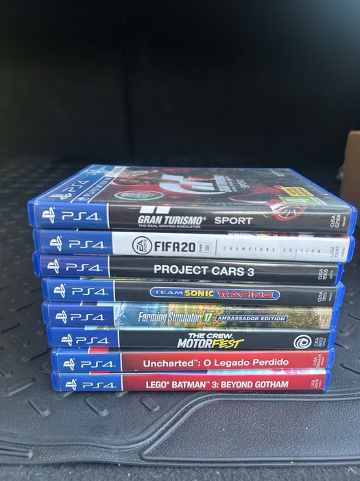 Lote de 8 jogos PS4