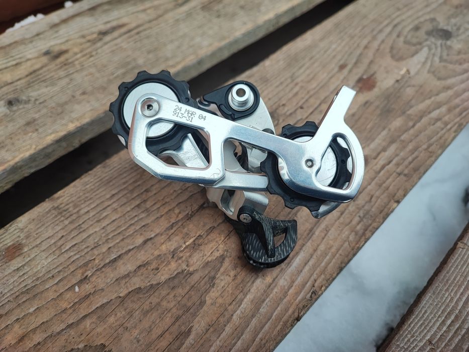 Tylna przerzutka rowerowa Sram X0 SRD ESP Carbon 9s Retro MTB XTR