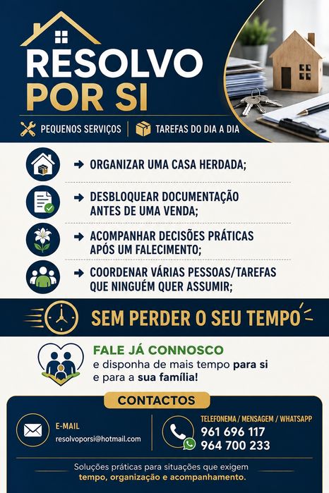 "Resolvo por si"