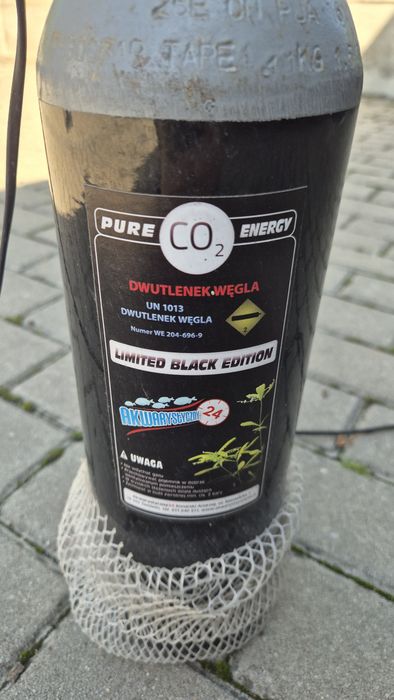 Butla co2 do akwarium komplet