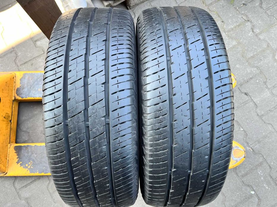 Opony letnie dostawcze 2x 215/65 R15C Continental Vanco2 7.2 mm #2258
