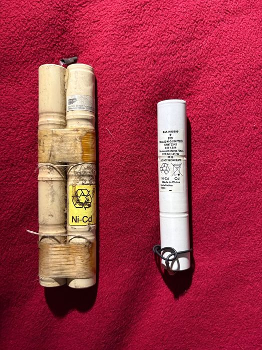 Нікель-кадміеві батарейки 1.2-1.4V Ni-Cd