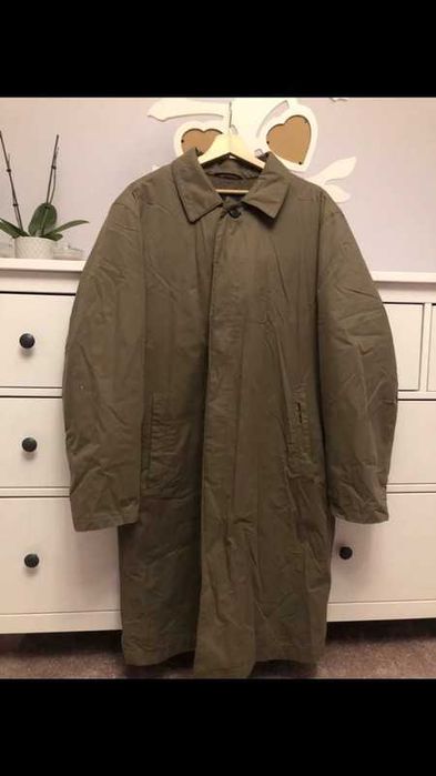 Płaszcz męski jesienny długi Pierre Cardin XL
