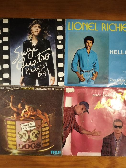 Discos de vinil singles 45'
