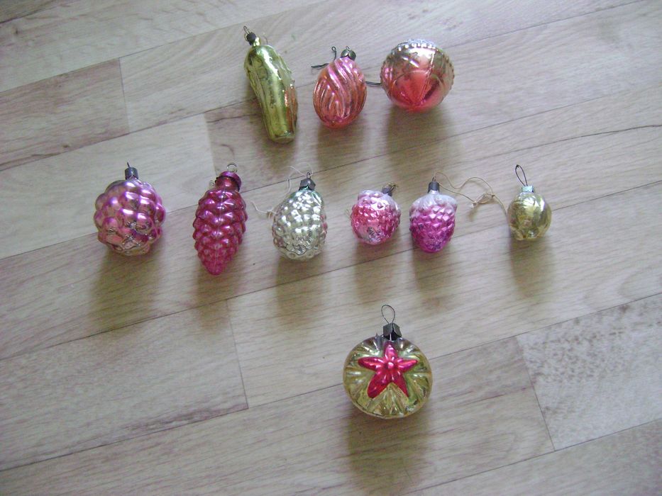 Елочные игрушки СССР 50-60х годов