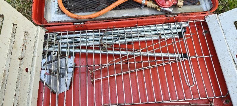 walizkowy Grill kuchenka gazowa rożno