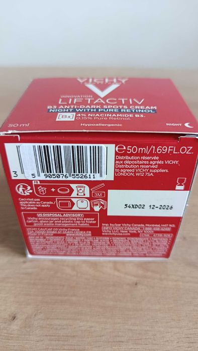Vichy liftactiv B3 na noc