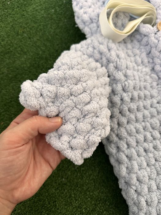 Вʼязаний чоловічок, ромпер, на виписку