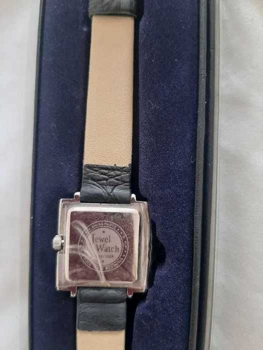 Relogio senhora Preto e dourado - Jewel watch - Swarovski crystal