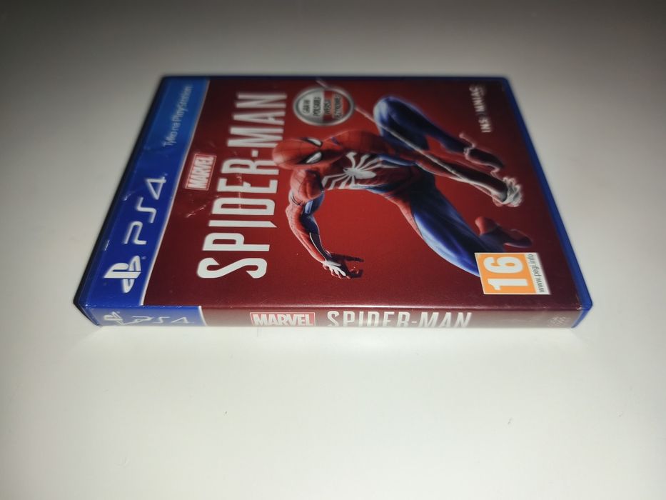 Gra Ps4 Spiderman Marvel PL gry PlayStation 4 Spider-Man Mafia Crash NFS GT 7 Minecraft Lego Sonic Smerfy