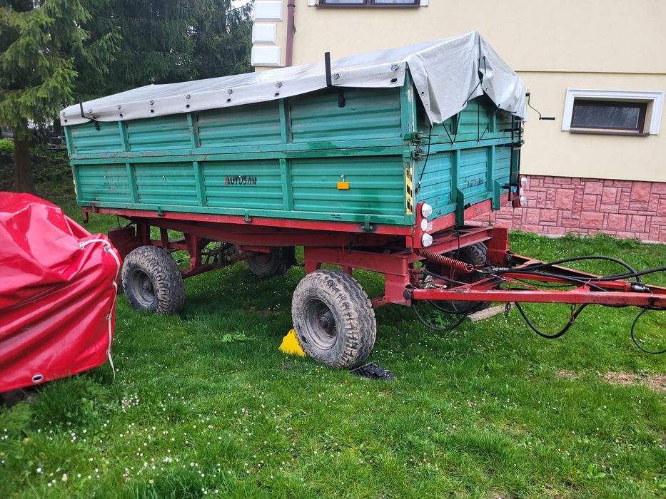 Przyczepa wywrotka 3 strony d47