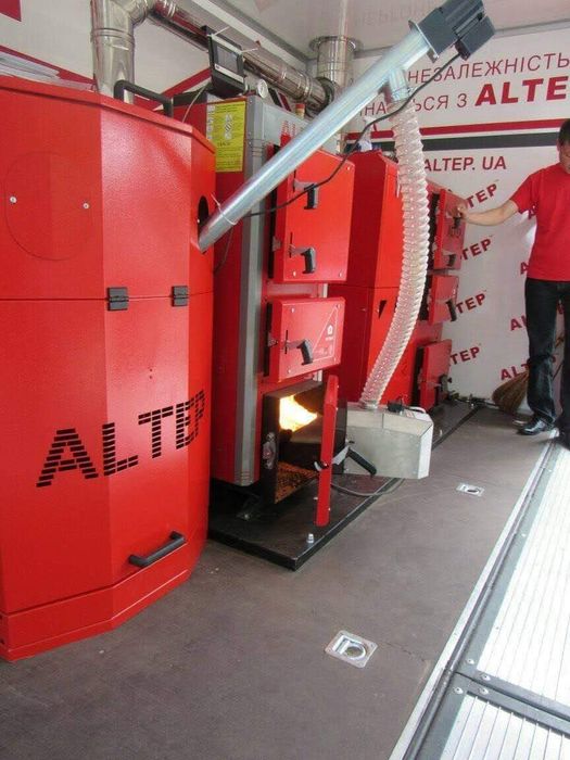 ‼️ПЕЛЕТНИЙ Котел АЛЬТЕП Тривалого Горіння.Твердопаливний Котел ALTEP‼️