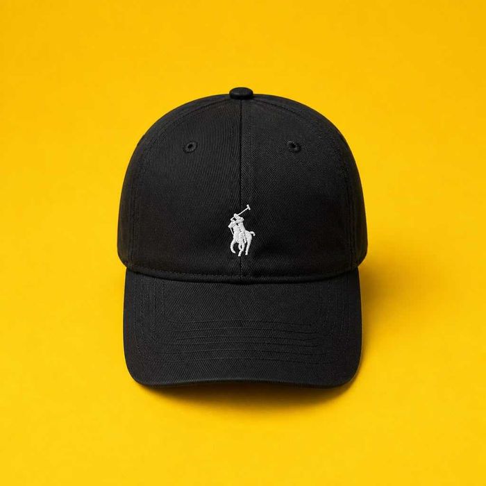 Boné Polo Ralph Lauren em preto e em branco
