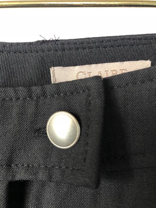 CLAIRE Spodnie garniturowe eleganckie w kant PREMIUM