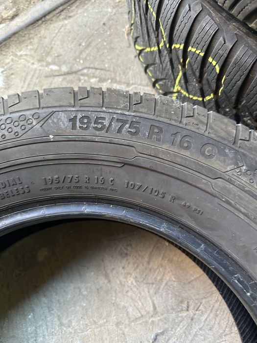 4x opony letnie 195/75R16C Continental ContiVanContact 200 7/8mm 2023