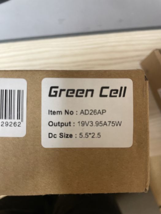 Zailacz green cell ad26ap 19v 3.95a 75w dc5.5/2.5