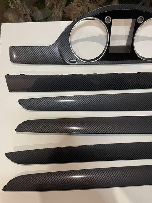 Dekory karbon black piano passat cc black dynamic