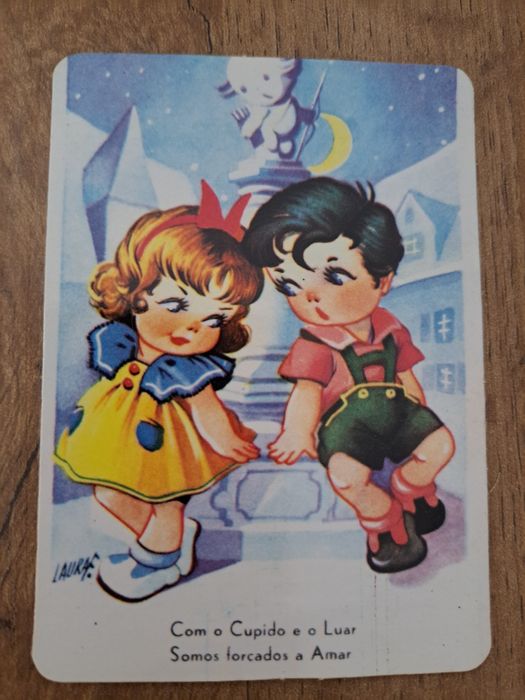 Pack de 4 calendários antigos- 1986