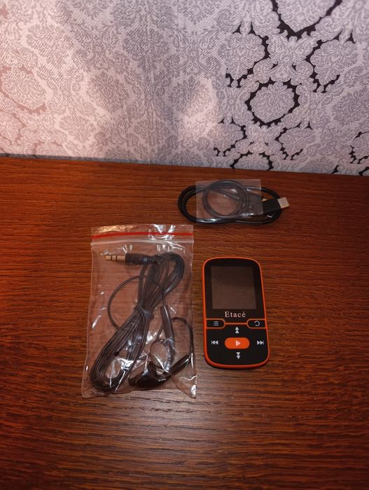 MP3 Etace X62 pomarańczowo-czarny