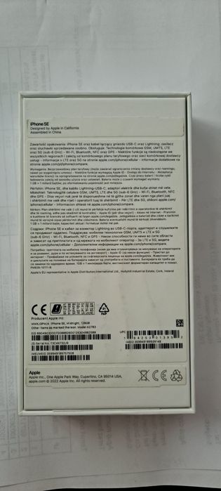iPhone SE wersja 2022; 128GB