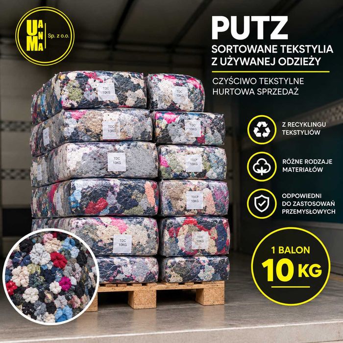 Ściereczki do wycierania tekstyliów/Putz