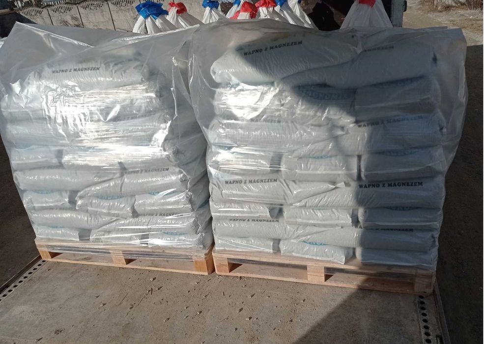 Wapno granulowane  kredowe wapno magnezowe Kreda Czarna  SUPER JAKOŚĆ