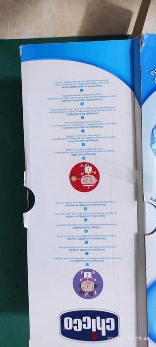 Projetor Chicco Estrelas Mágicas Azul (Com Caixa)
