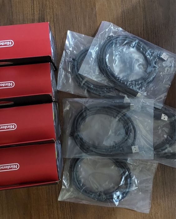 Оригінальна зарядка шнур USB Nintendo Switch Нові