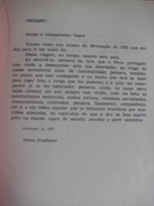 Arraia-miúda de Jaime Gralheiro