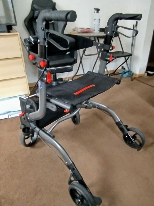 Vermeiren FOUR LIGHT chodzik balkonik aluminiowy czterokołowy