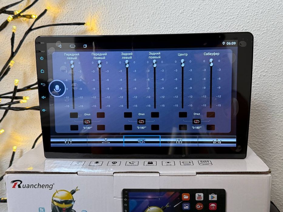 Автомагнитола 9" 6/128GB с Carplay/Android Auto с 4g TDA 7851