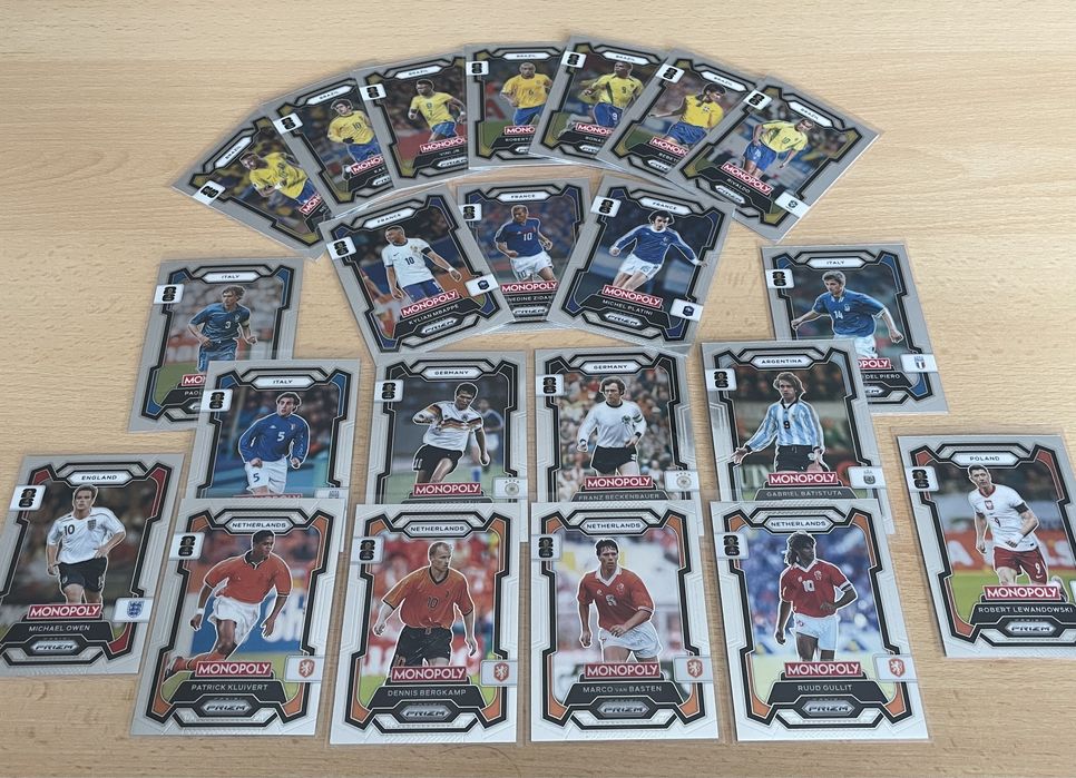 Panini FIFA 2026 Prizm Monopoly карточки