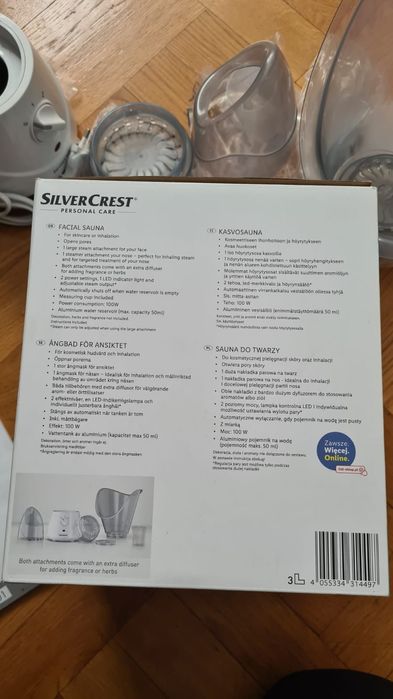 Sauna do twarzy, nowa