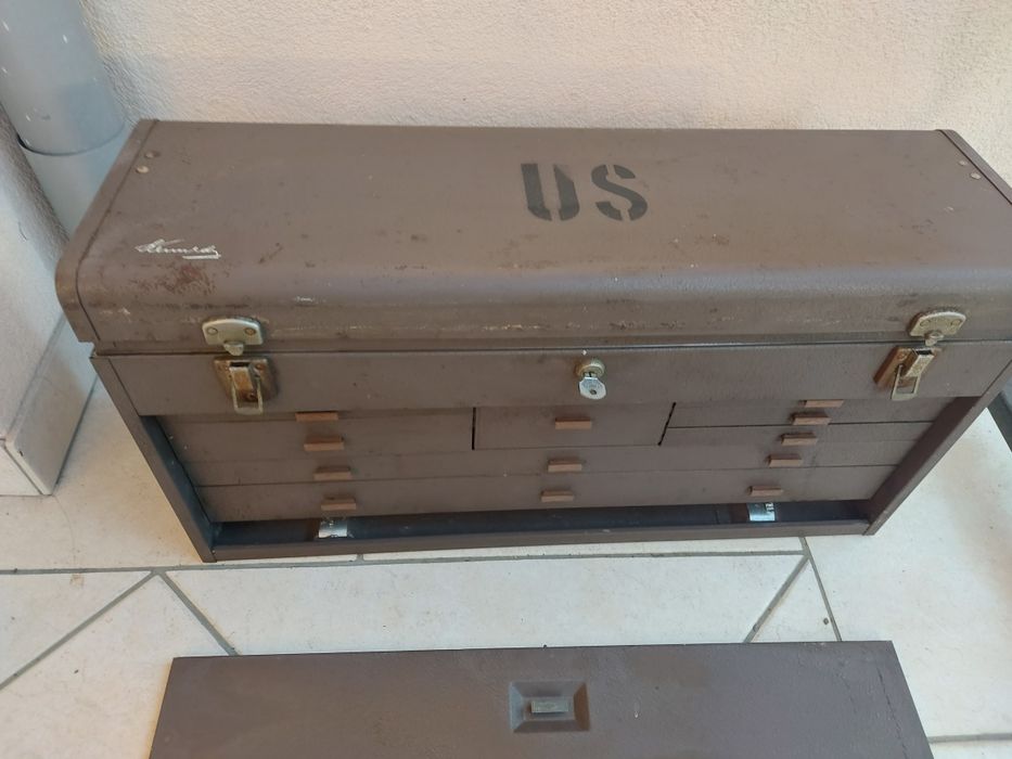 KENNEDY 520 skrzynka narzędziową Kennedyego ,8 szuflad Vintage,Toolbox