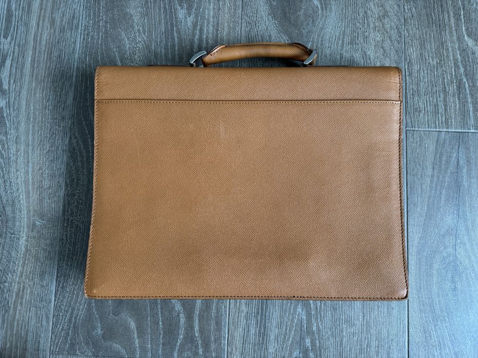 Сумка rolex camel genuine leather briefcase