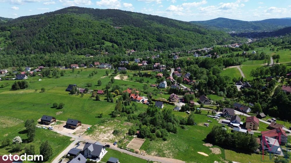 Widokowa Działka Budowlana Stryszawa - Widok 2