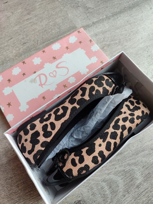 Nowe balerinki panterka