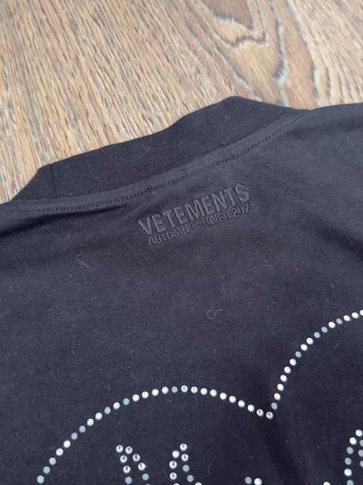 Legit! Vetements Black Too Naughty T-Shirt футболка оригинал