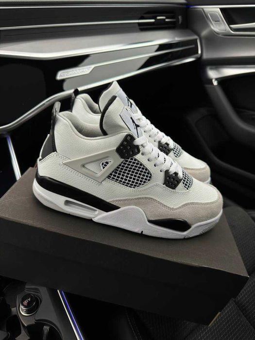 !DEAL! Nike Air Jordan 4 Retro Military Black 38 39 40 41 42 43 44 45