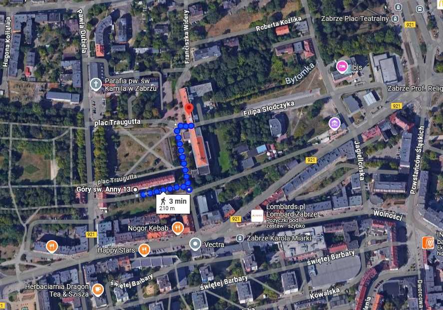 Wynajmę mieszkanie 2 pokojowe blisko Wydziału Dentystycznego SUM w Zabrzu - Widok 6