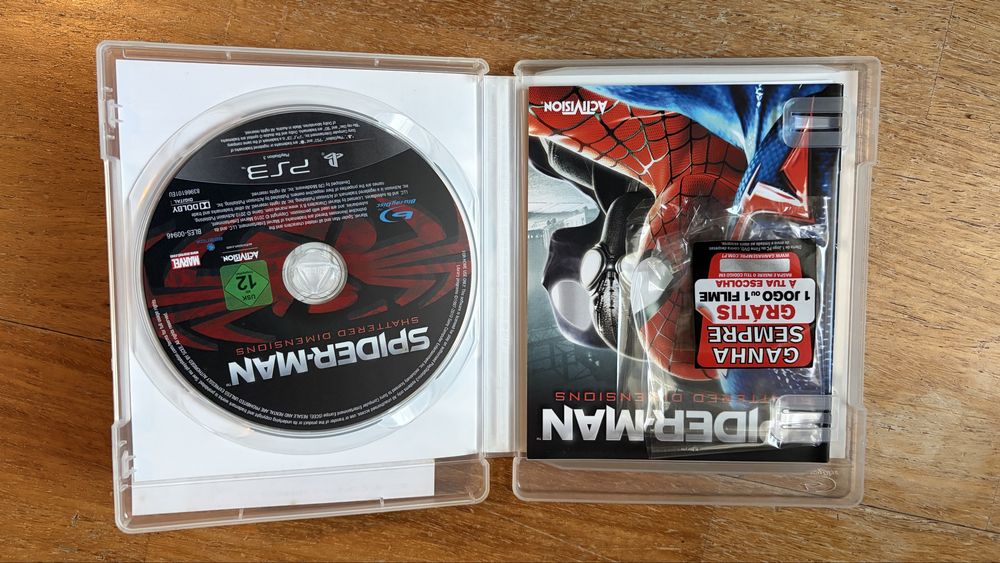 PS3 Spider-man web of shadows & Shattered dimensions