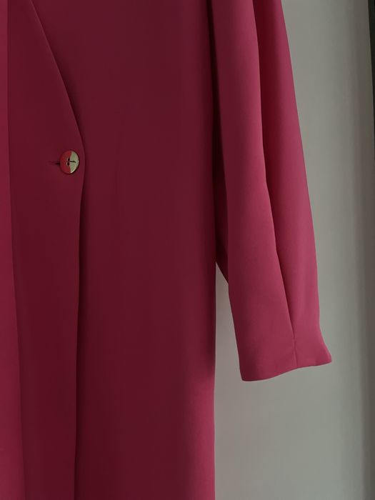 Sukienka zapinana FUKSJA rozm. S