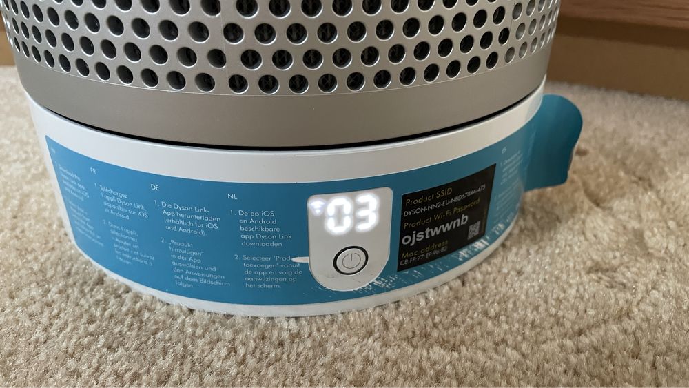 oczyszczacz powietrza i wentylator Dyson pure cool link TP00 sprawny