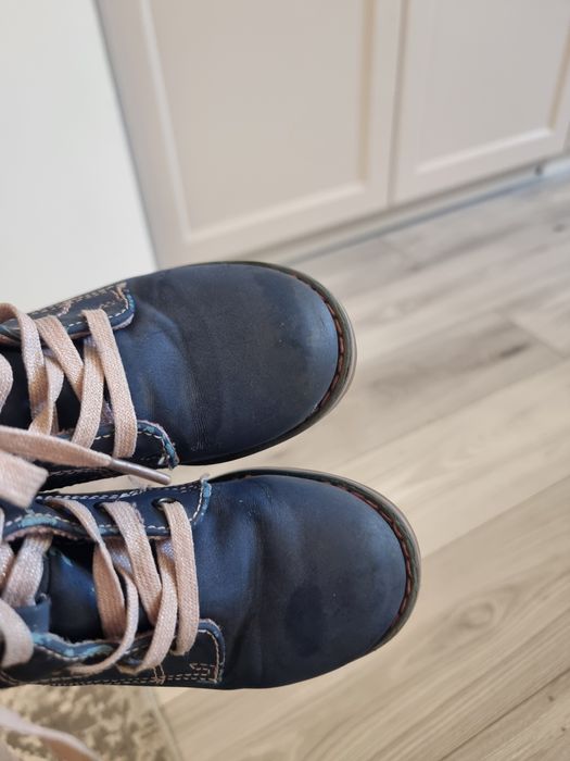 Buty za kostkę jesienne Nelli blu dla dziewczynki 27