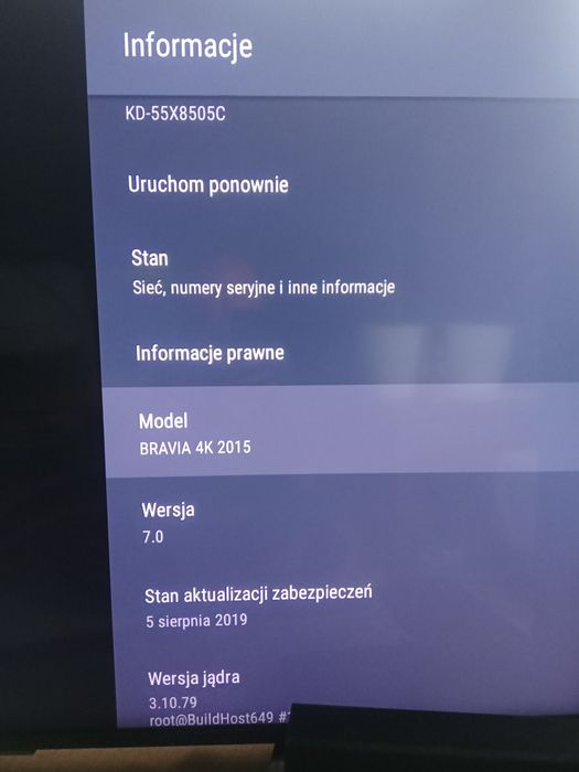 Sony Bravia 55" Android TV