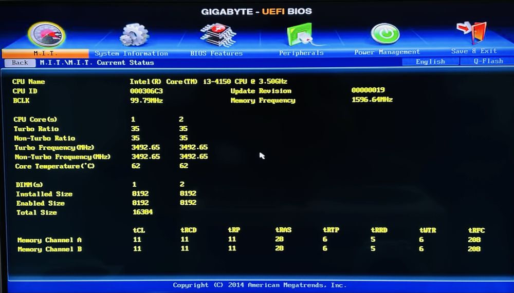 Intel Core i3 4150 3.50GHz