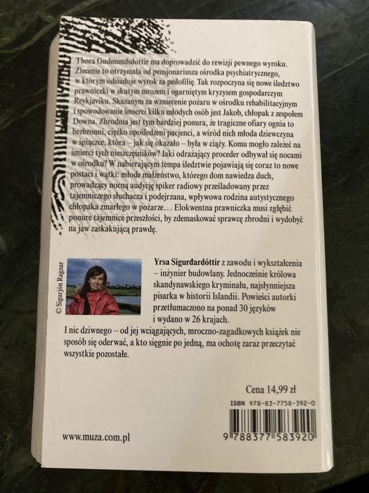 Yrsa Sigurðardóttir Spójrz na mnie