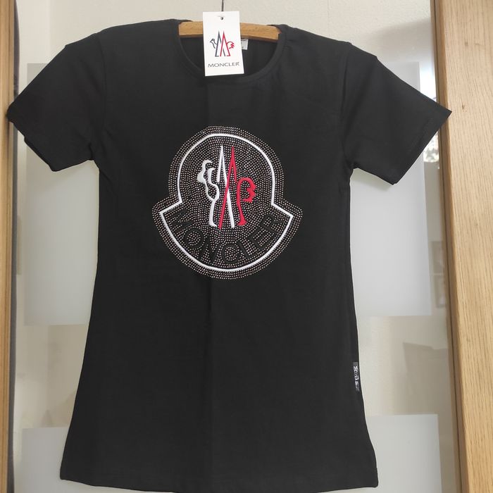 Czarna bluzka z krótkim rękawem r. S