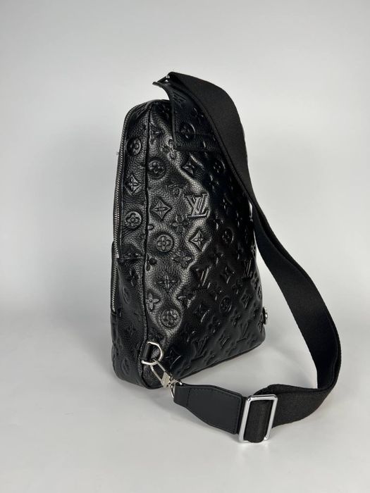Мужская сумка слинг луи витон/ Чоловіча сумка через плече слінг louis vuitton