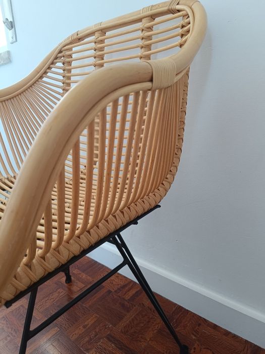 Cadeira em rattan